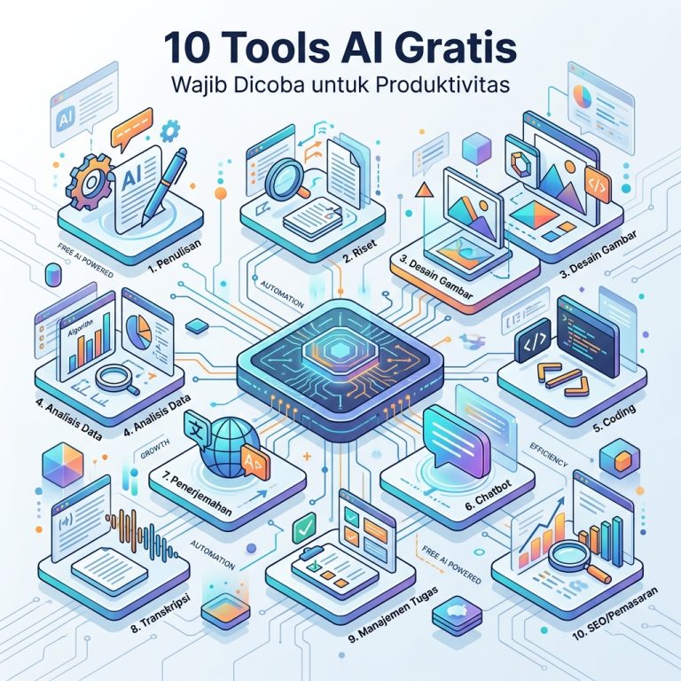 10 Tools AI Gratis yang Wajib Dicoba untuk Produktivitas