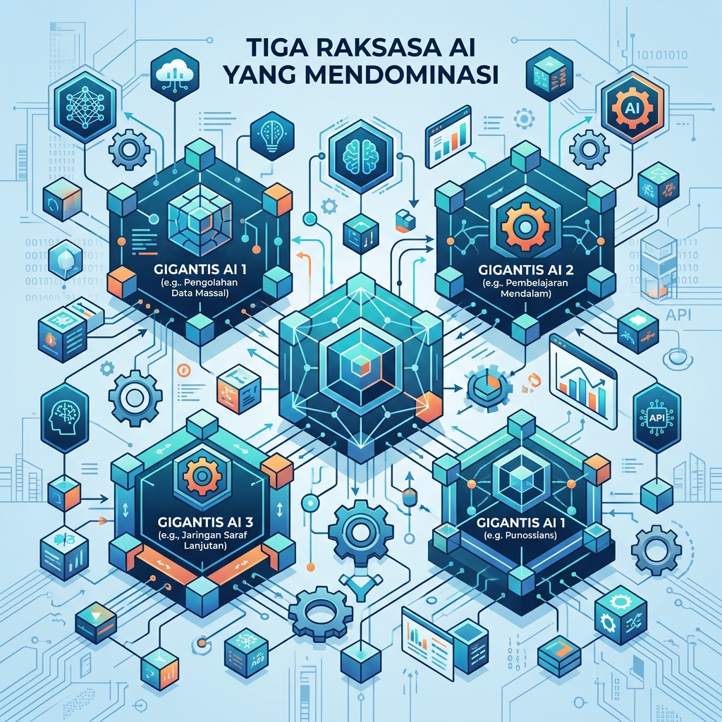 Tiga Raksasa AI yang Mendominasi