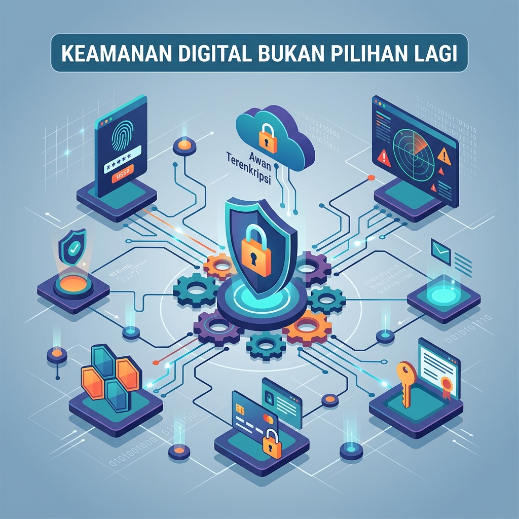 Keamanan Digital Bukan Pilihan Lagi