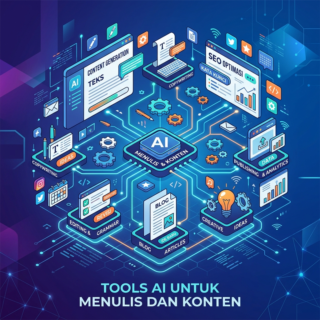 Tools AI untuk Menulis dan Konten