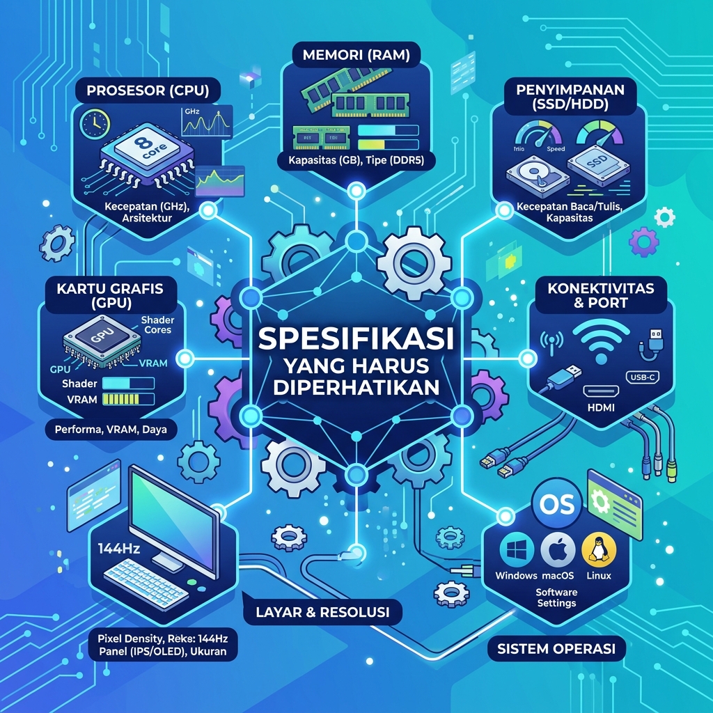 Spesifikasi yang Harus Diperhatikan