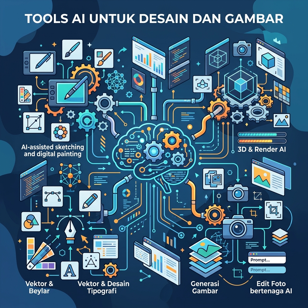 Tools AI untuk Desain dan Gambar