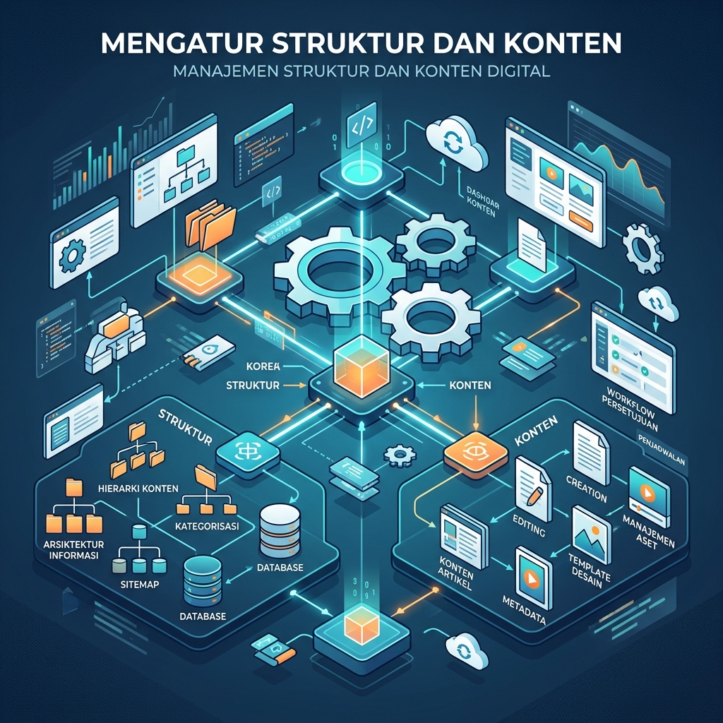 Mengatur Struktur dan Konten