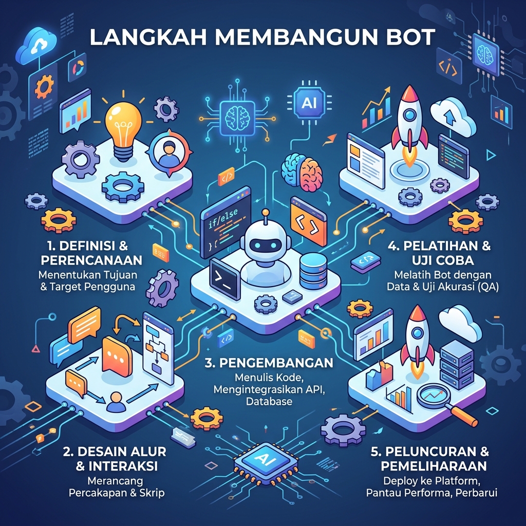 Langkah Membangun Bot
